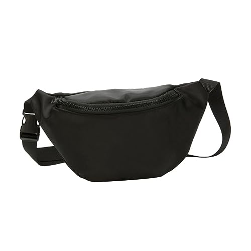 COSMEVIVI Outdoor-hüfttasche Kinder-Pack Schultertasche Aufbewahrungstasche Aus Nylon Für Die Hände Wichtiger Gegenstände Schwarz von COSMEVIVI