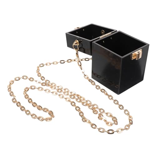 COSMEVIVI Klein Und Elegant Transparente Lippenstift-Tasche Geldbörse Handtasche Für Damen Für Abendveranstaltungen Und Partys Praktische Umhängetasche Für Schlüssel Und Kleingeld von COSMEVIVI