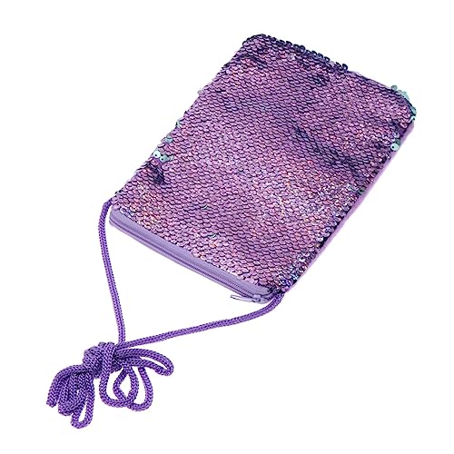 COSMEVIVI Mädchen Mini Umhängetasche Aus Pu-leder Mit Glitzer Und Pailletten Quadratische Schultertasche -grün Für Partys Und Alltag von COSMEVIVI