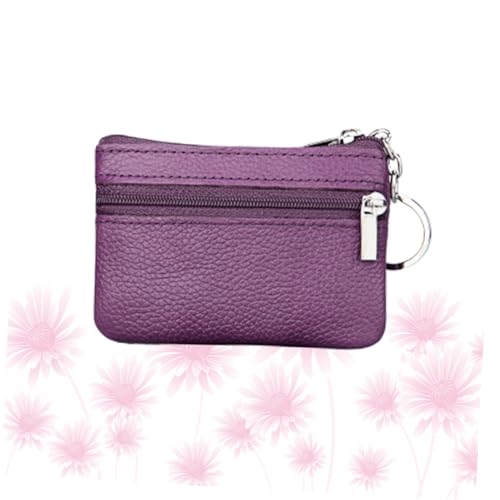 COSMEVIVI Multifunktionale Damen Geldbörse Mini Schlüssel Und Münzbeutel Pu Reißverschluss Für Geld Und Karten Für Unterwegs von COSMEVIVI