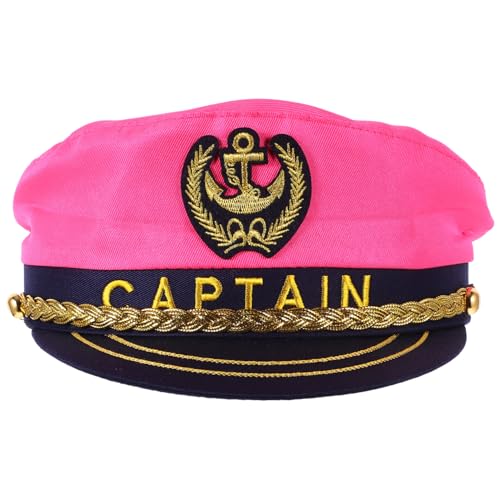 COSMEVIVI Hut Matrosenhut Bootshut Unisex Fit Cosplay Zubehör 1pc von COSMEVIVI