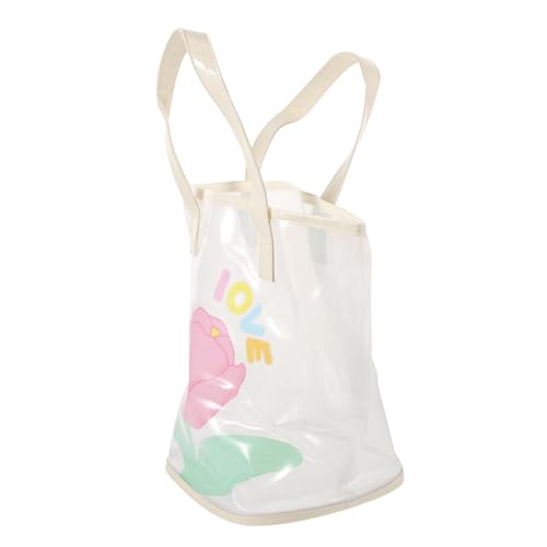 COSMEVIVI Reise Kosmetiktasche Für Frauen wasserdichte Große Strandtasche Praktische Toiletten Und Make-up Aufbewahrung Transparentes Design Für Reisen Und Alltag von COSMEVIVI