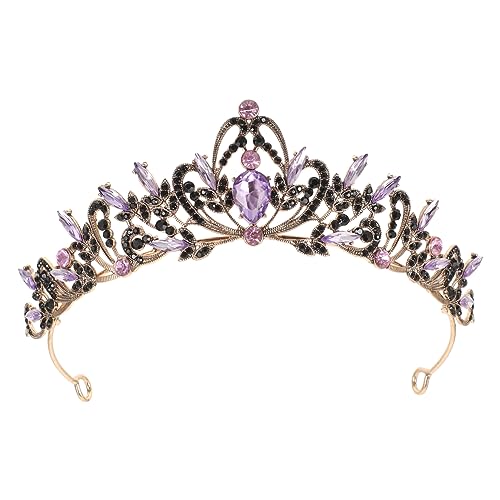 COSMEVIVI Rhinestone Für Hochzeiten Und Partys Diadem Für Bräute Und Mädchen Funkelndes Stirnband Für Besondere Anlässe Und Kostümpartys von COSMEVIVI