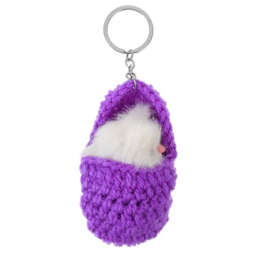 COSMEVIVI Schlüsselanhänger für Auto Tasche oder Schlüsselring Schlüsselanhänger aus Legierung Design „Schlafende “ modischer und von COSMEVIVI