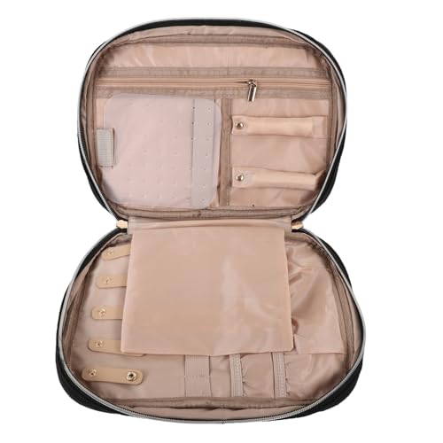 COSMEVIVI Schmuck-Reise-Organizer-etui Schmuckschatullen Für Unterwegs Tragbar Stabiler Für Frauen COSMEVIVI Schmuck-Reise-Organizer-etui Schmuckschatullen Für Unterwegs Tragbar Stabiler Für Frauen von COSMEVIVI