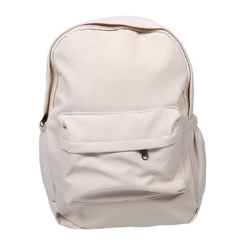 COSMEVIVI Rucksäcke Für Mädchen Schultasche Für Mädchen Beiger Rucksack Für Mädchen Schlichter Rucksack Für Die Schule von COSMEVIVI