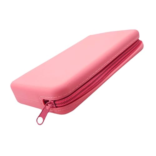 COSMEVIVI Reise-Make-up-Tasche für Frauen tragbare Reise-Kosmetiktasche Make-up-Pinsel-Tasche Silikonhülle von COSMEVIVI