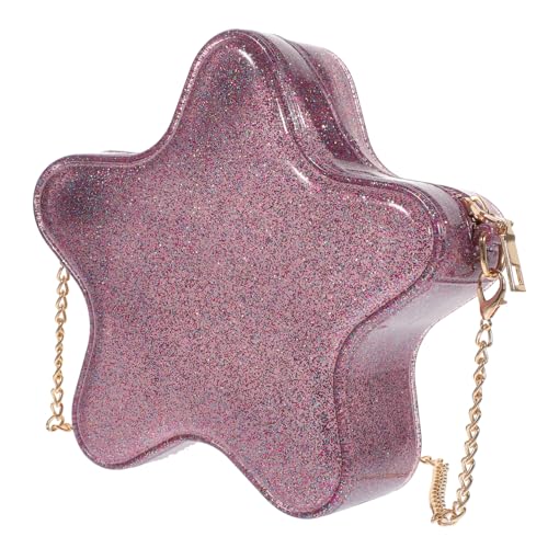 COSMEVIVI Sternförmige Handtasche Mit Kette Schultertasche Für Damen Kleine Sternhandtasche Als Kuriertasche Für Sommer von COSMEVIVI