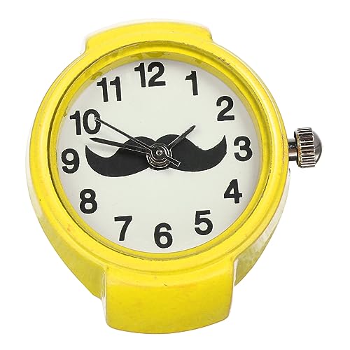 COSMEVIVI Stilvolle Damen-ringuhr Dekorativer Fingerring Aus Abs Exquisit Und Retro Leicht Tragbar Und Praktisch Für Alltag von COSMEVIVI