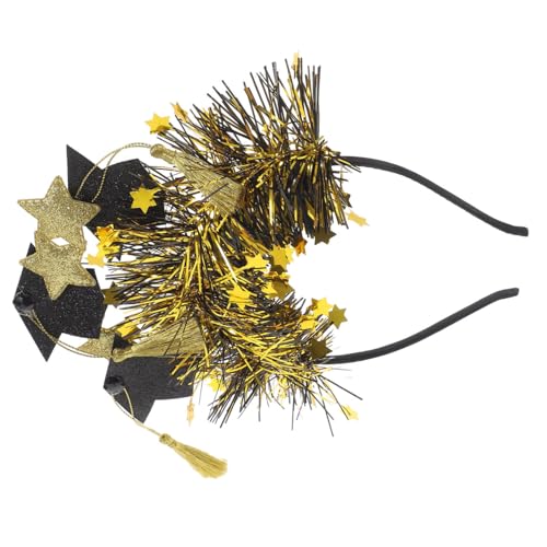 COSMEVIVI Stirnband Für Abschlussfeier Dekoratives Haarband Multifunktionskopfschmuck Leicht Und Langlebig Für Feierlichkeiten Und Besondere Anlässe von COSMEVIVI