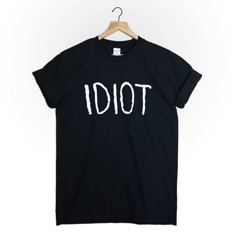 Idiot Tshirt Shirt T-Shirt Top 5Sos Fünf Sekunden Sommerband Musikfan Tumblr Lustige Grafik Michael Clifford Idiot Tshirt Shirt T-Shirt Top 5Sos Fünf Sekunden Sommerband Musikfan Tumblr Lustige Grafik Michael Clifford von COSMICwear