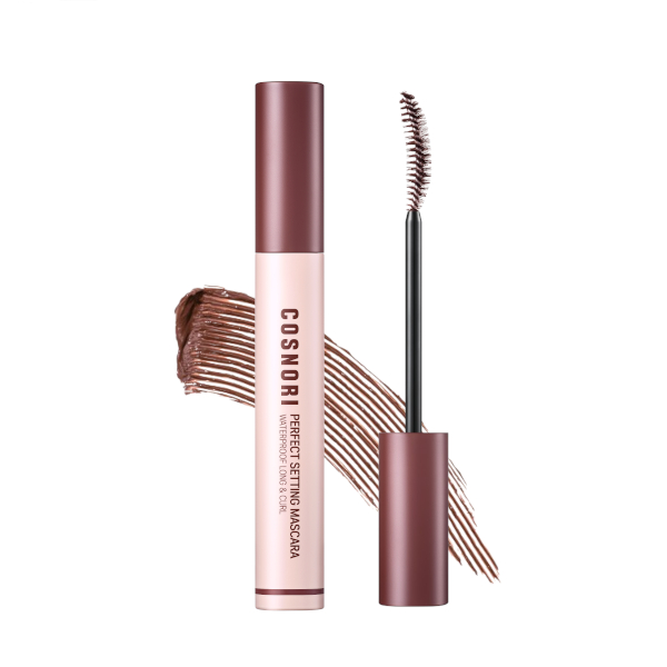 COSNORI - Perfect Setting Waterproof Mascara Long & Curl - 7ml - 03 Rosy Brown von COSNORI