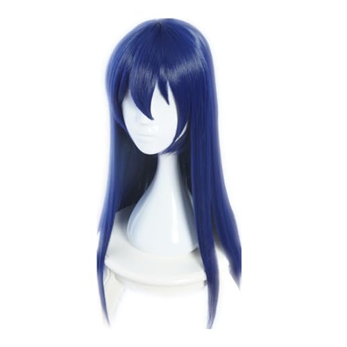 COSPLAZA Perücken Cosplay Wig lang Blau Female Anime Halloween Haar von COSPLAZA