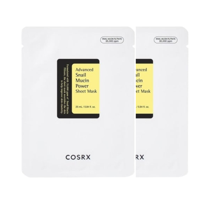 COSRX - Advanced Snail Mucin Power Essence Sheet Mask - 2pcs von COSRX