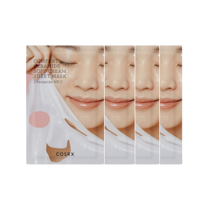 COSRX - Balancium Comfort Ceramide Soft Cream Sheet Mask - 4pcs von COSRX