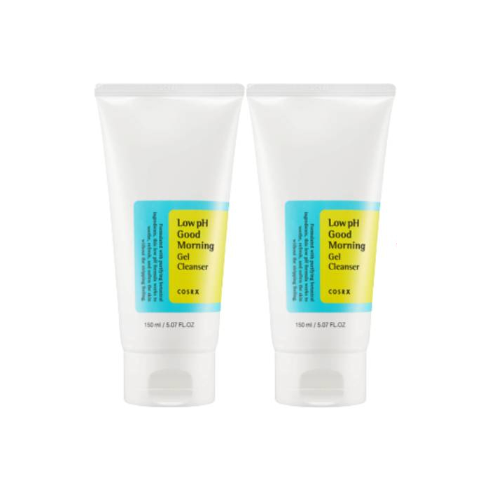 COSRX - Low pH Good Morning Gel Cleanser (2er) Set von COSRX