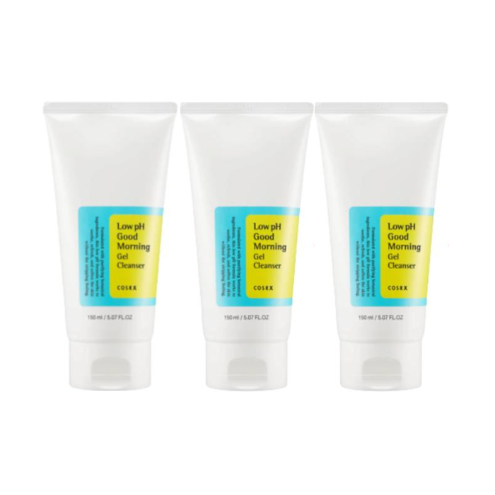 COSRX - Low pH Good Morning Gel Cleanser (3er) Set von COSRX