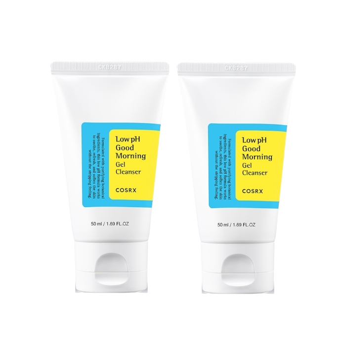 COSRX - Low pH Good Morning Gel Cleanser - 50ml (2ea) Set von COSRX
