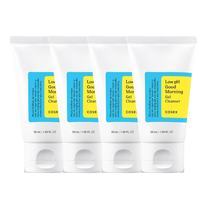 COSRX - Low pH Good Morning Gel Cleanser - 50ml (4ea) Set von COSRX