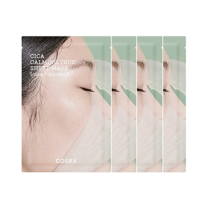 COSRX - Pure Fit Cica Calming True Sheet Mask - 4pcs von COSRX