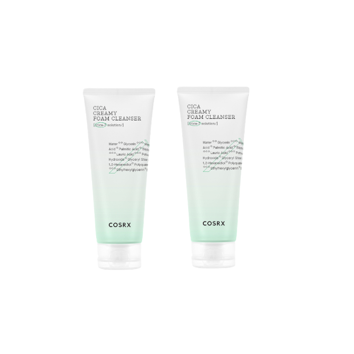 COSRX Pure Fit Cica Creamy Foam Cleanser - 150ml (2ea) Set von COSRX