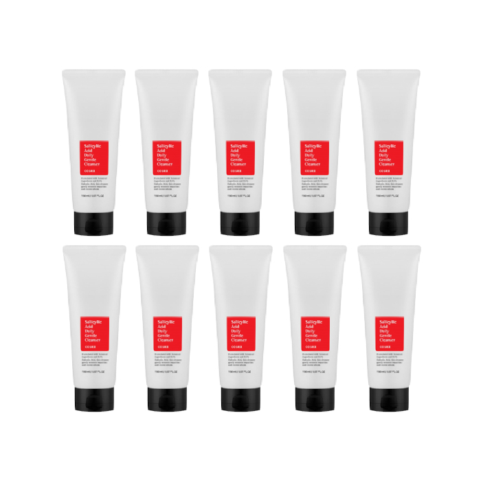 COSRX Salicylic Acid Daily Gentle Cleanser (10ea) Set von COSRX