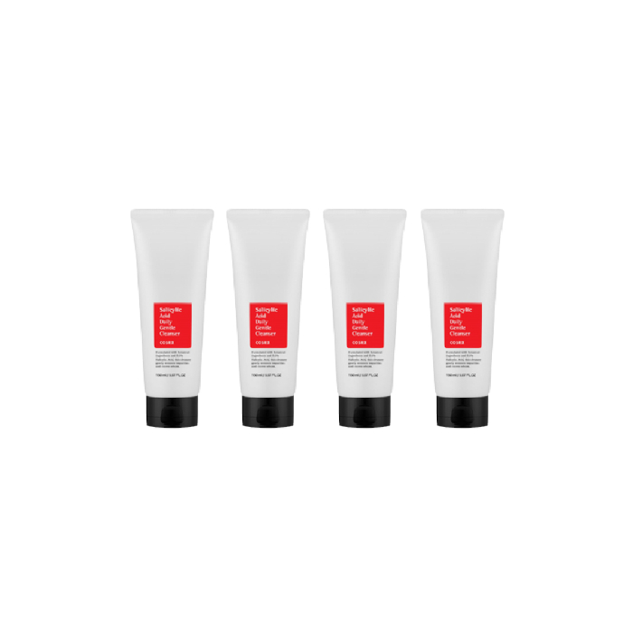 COSRX Salicylic Acid Daily Gentle Cleanser (4ea) Set von COSRX