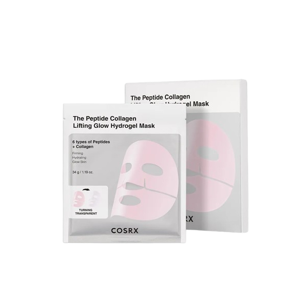 COSRX - The Peptide Collagen Lifting Glow Hydrogel Mask - 34g*3ea von COSRX