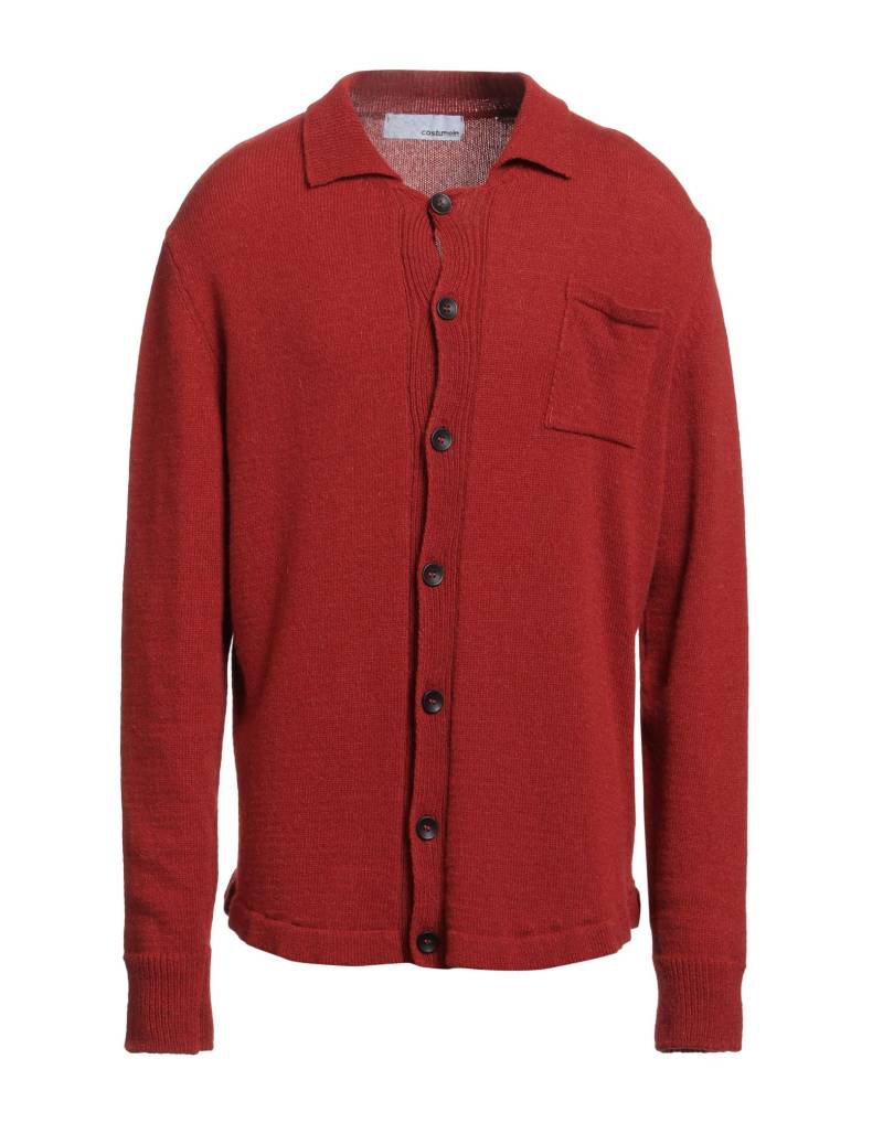 COSTUMEIN Strickjacke Herren Rostrot von COSTUMEIN