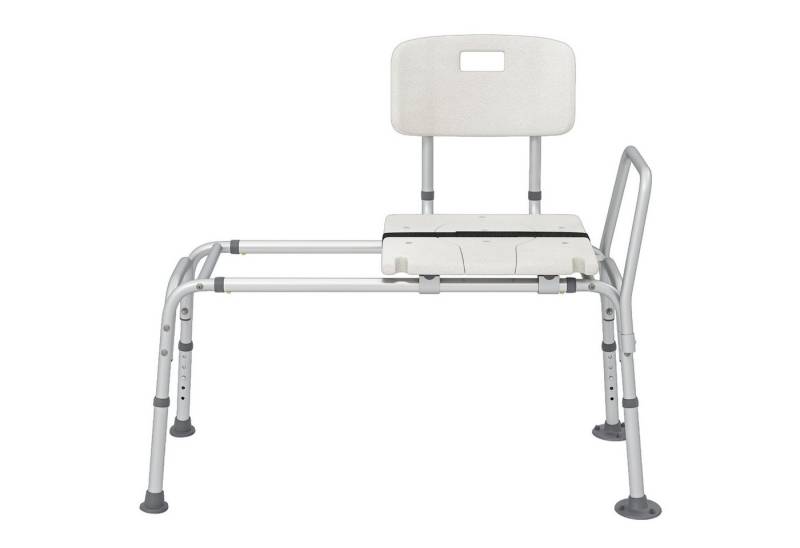 COSTWAY Duschhocker, belastbar bis 159 kg, 9-Stufige Höhenverstellung von COSTWAY