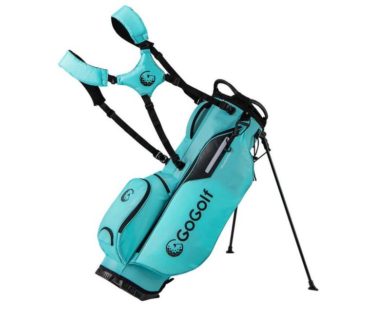 COSTWAY Golfballtasche, leichtes Golftasche mit Ständer von COSTWAY