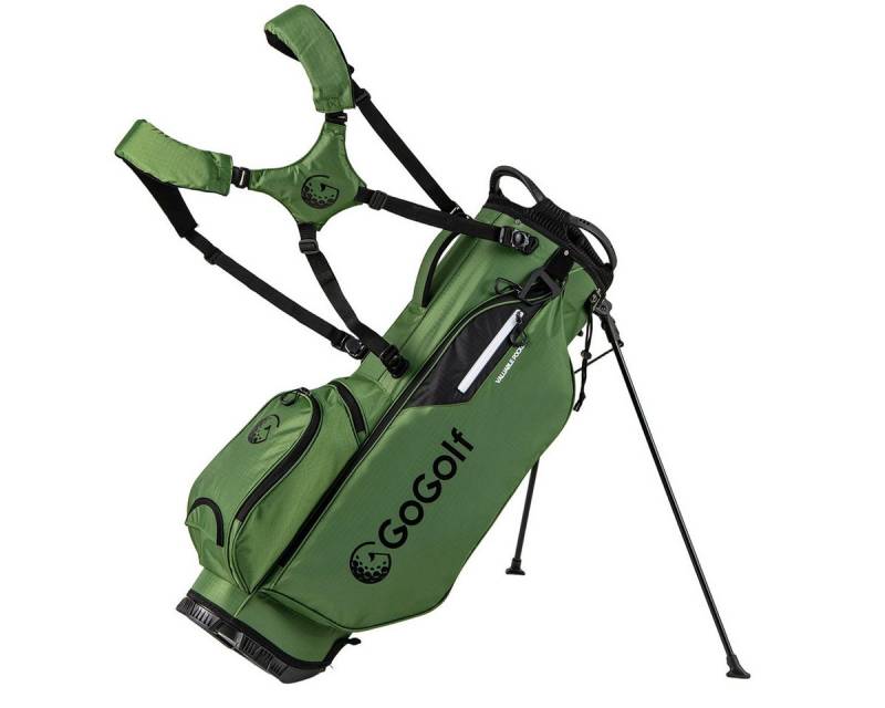 COSTWAY Golfballtasche, leichtes Golftasche mit Ständer von COSTWAY
