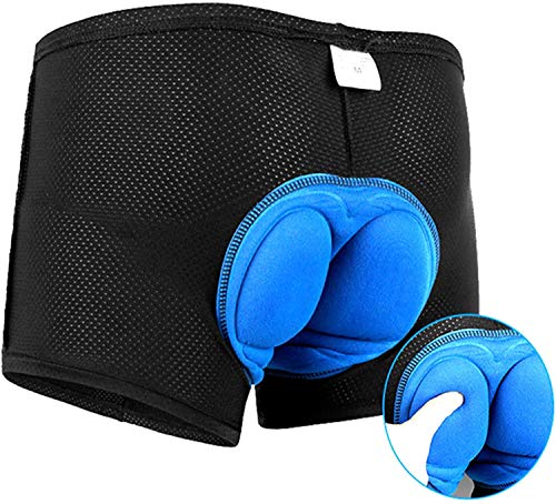 COTOP Fahrrad Unterhosen Herren, Radunterhose Gepolstert Gel, Radlerhose mit Polster, Geschenk für Radfahrer, Schnell und Atmungsaktives Motorrad Reitzubehör (XXXL) von COTOP