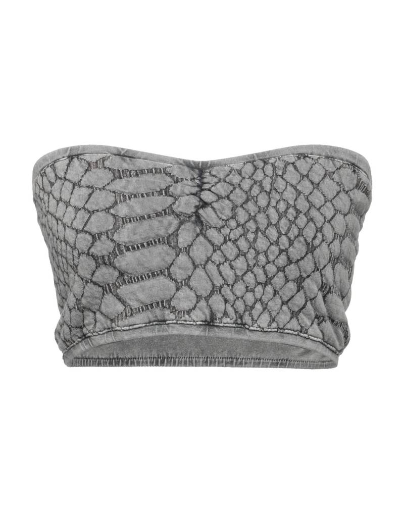 COTTON CANDY Top Damen Grau von COTTON CANDY