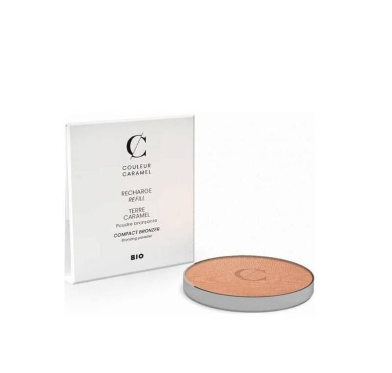 COULEUR CARAMEL Foundation Caramel Terre Polvos Compactos N22 Brun Orange Recarga 1un von COULEUR CARAMEL