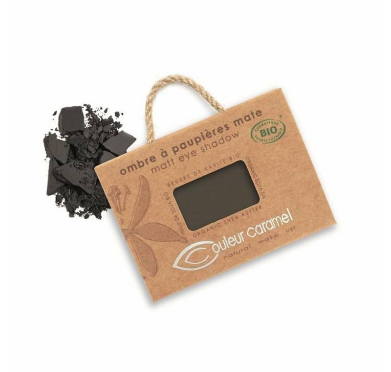 COULEUR CARAMEL Lidschatten Maquillaje Sombra De Ojos 023 Noir Mat 1un von COULEUR CARAMEL
