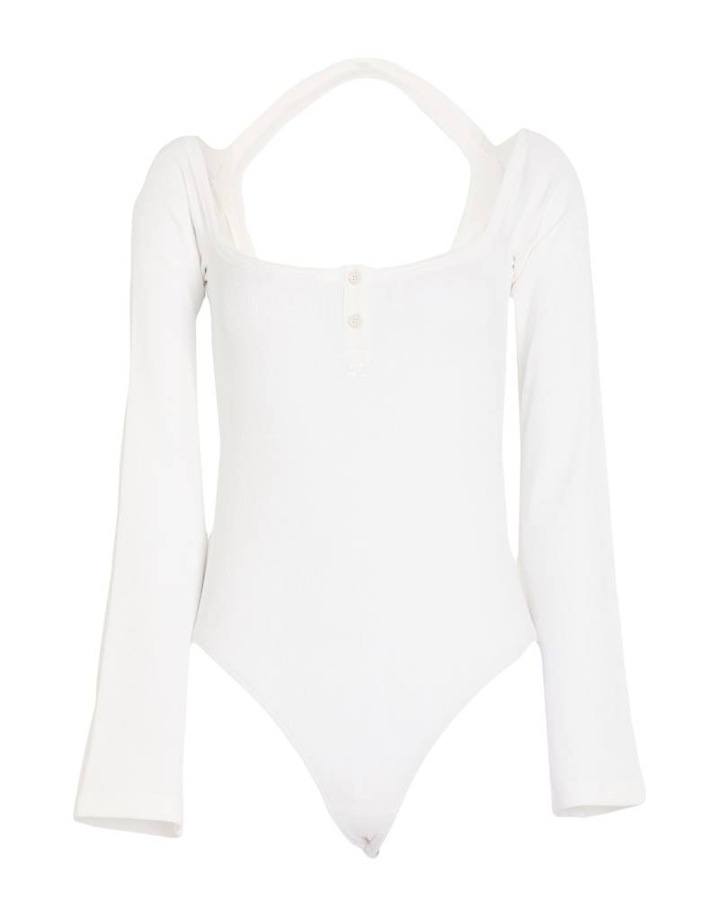 COURRÈGES Bodysuit Damen Weiß von COURRÈGES