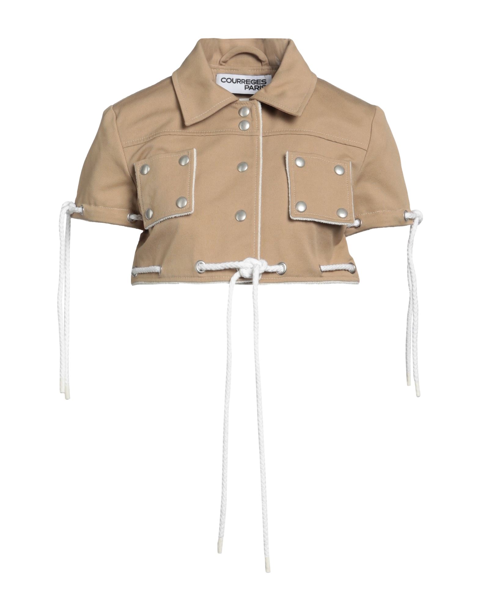 COURREGES Jacke & Anorak Damen Beige von COURREGES