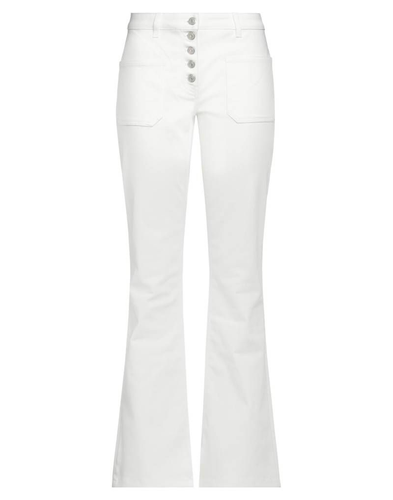 COURRÈGES Jeanshose Damen Weiß von COURRÈGES