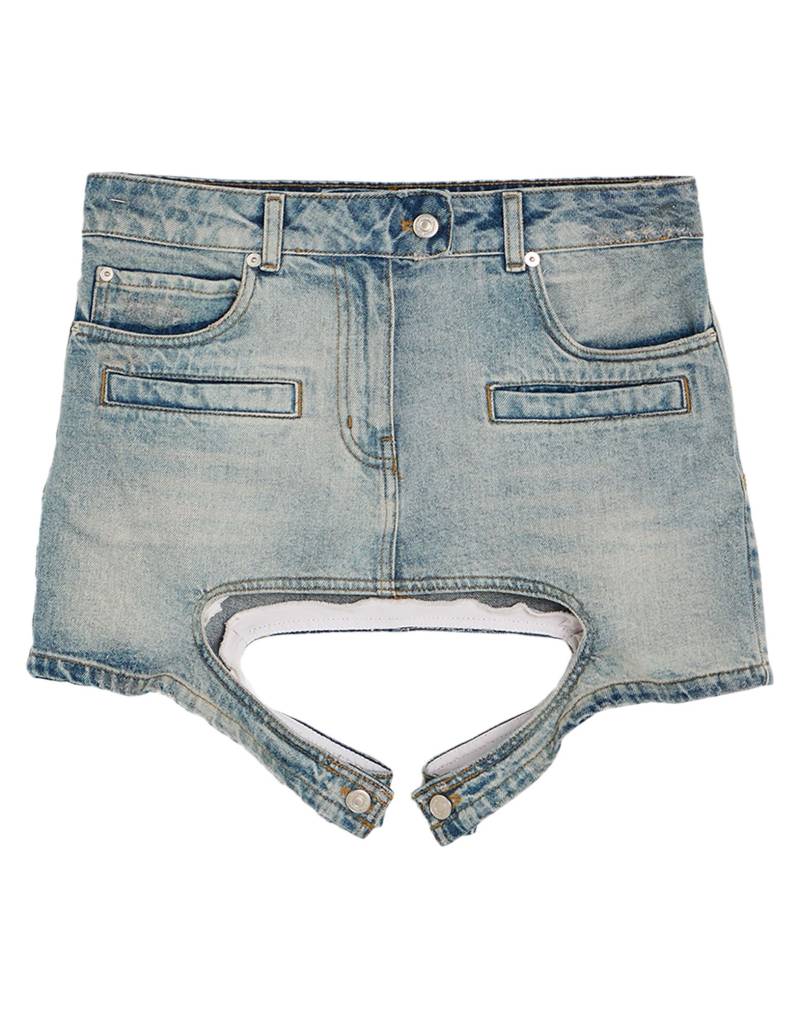 COURRÈGES Jeansrock Damen Blau von COURRÈGES