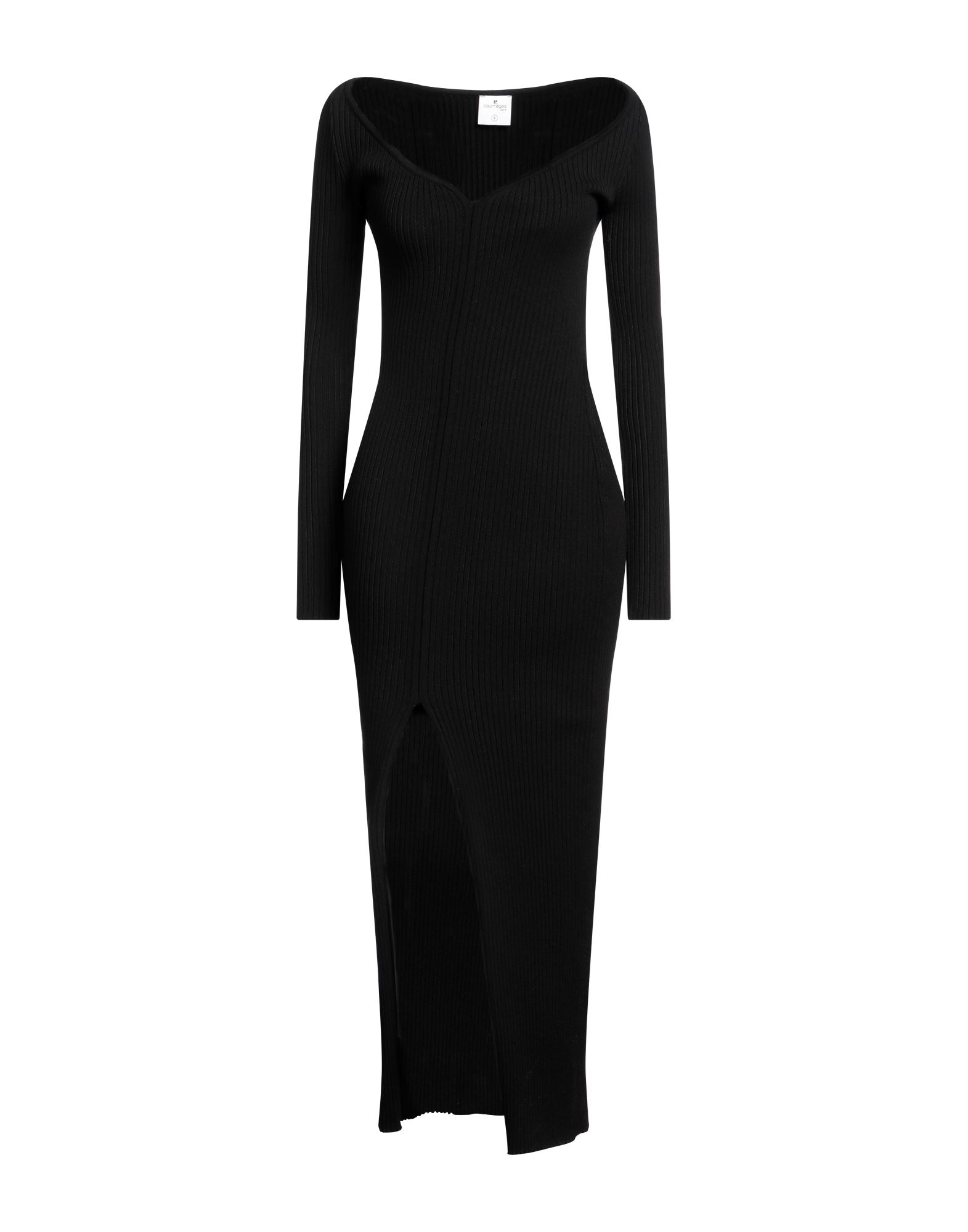 COURREGES Maxi-kleid Damen Schwarz von COURREGES