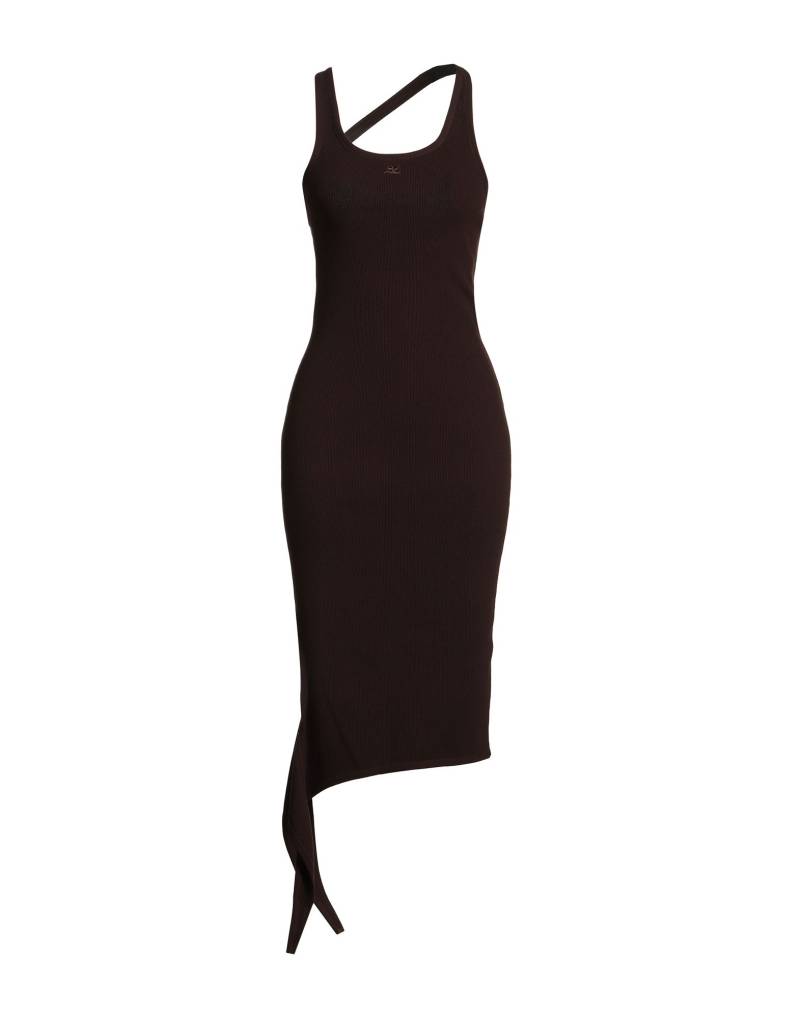 COURRÈGES Maxi-kleid Damen Braun von COURRÈGES