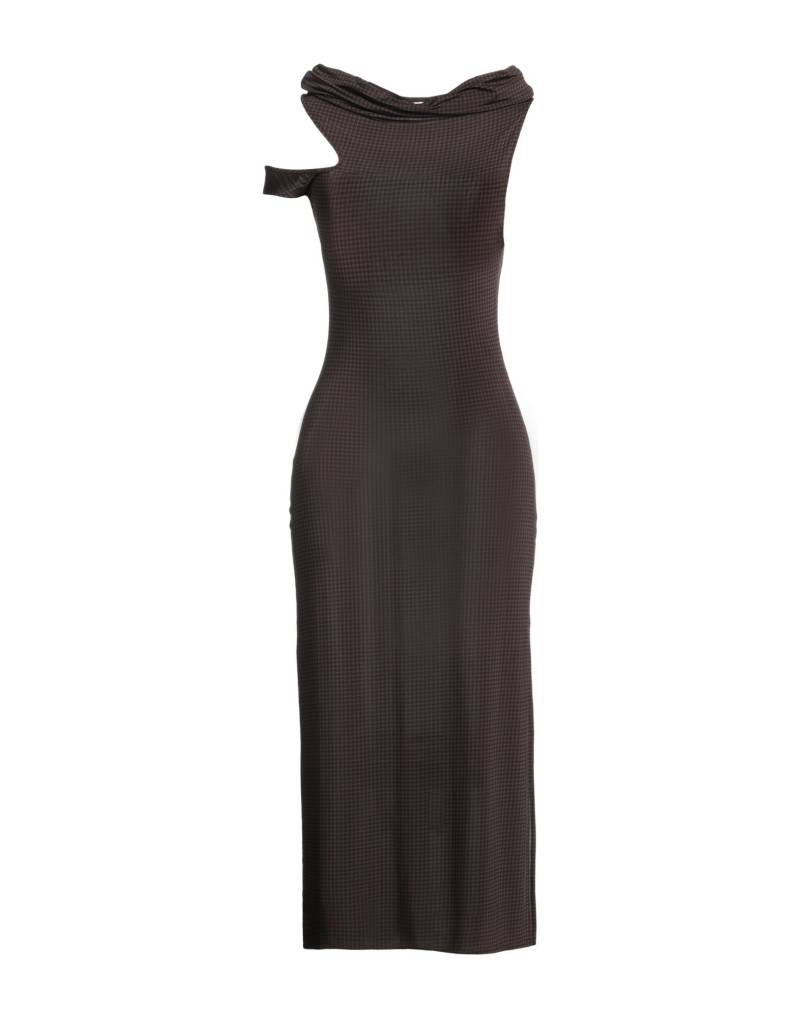 COURRÈGES Maxi-kleid Damen Dunkelbraun von COURRÈGES