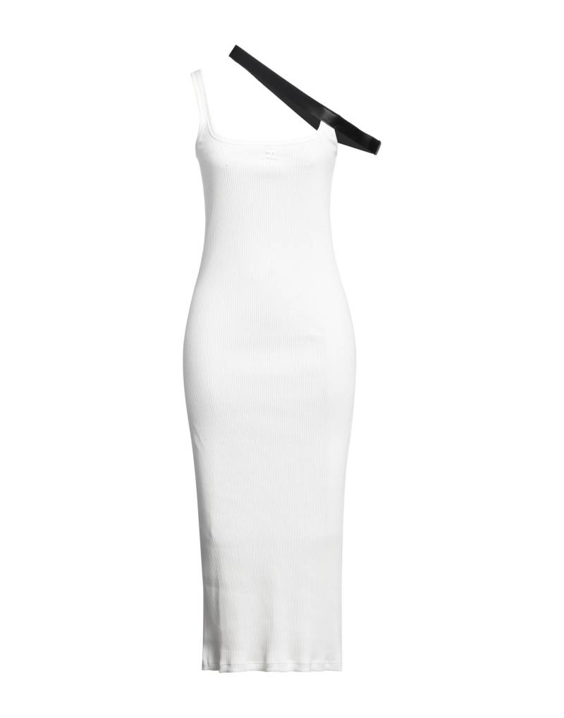 COURRÈGES Midi-kleid Damen Off white von COURRÈGES