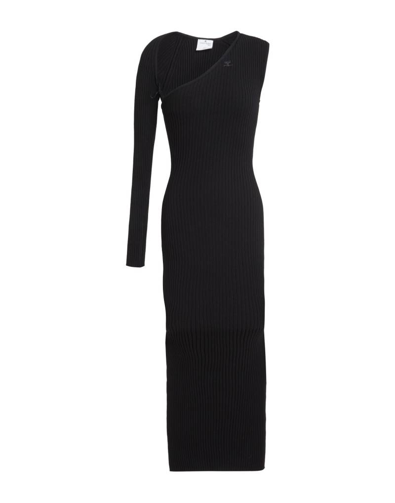 COURRÈGES Midi-kleid Damen Schwarz von COURRÈGES