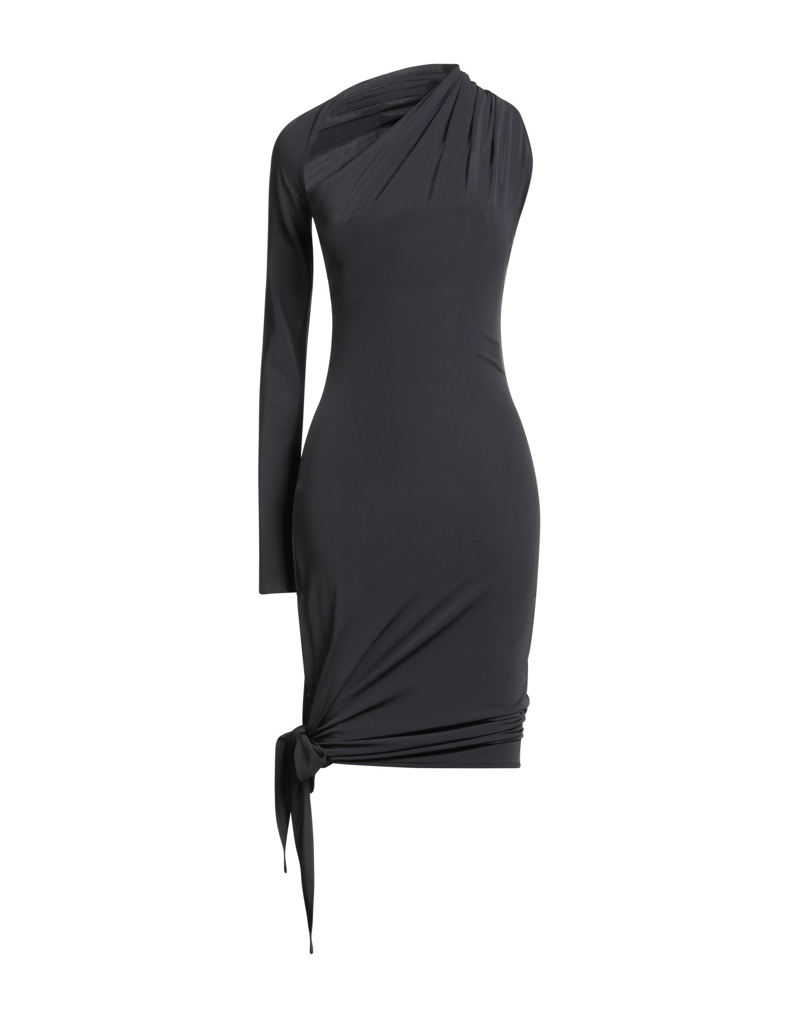 COURRÈGES Midi-kleid Damen Stahlgrau COURRÈGES Midi-kleid Damen Stahlgrau von COURRÈGES