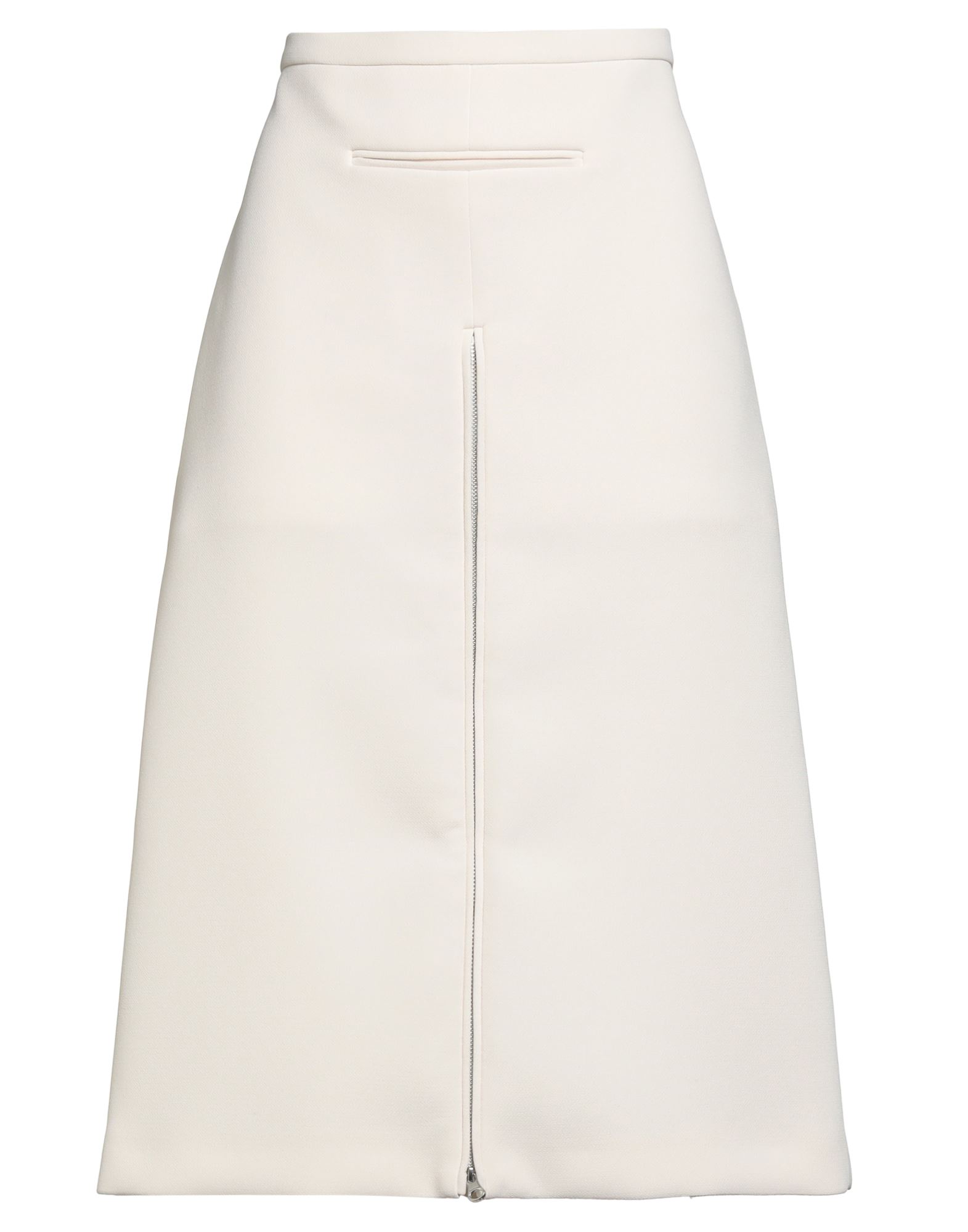 COURRÈGES Midi-rock Damen Cremeweiß von COURRÈGES