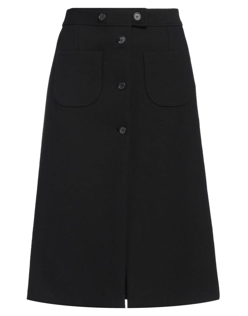 COURRÈGES Midi-rock Damen Schwarz von COURRÈGES