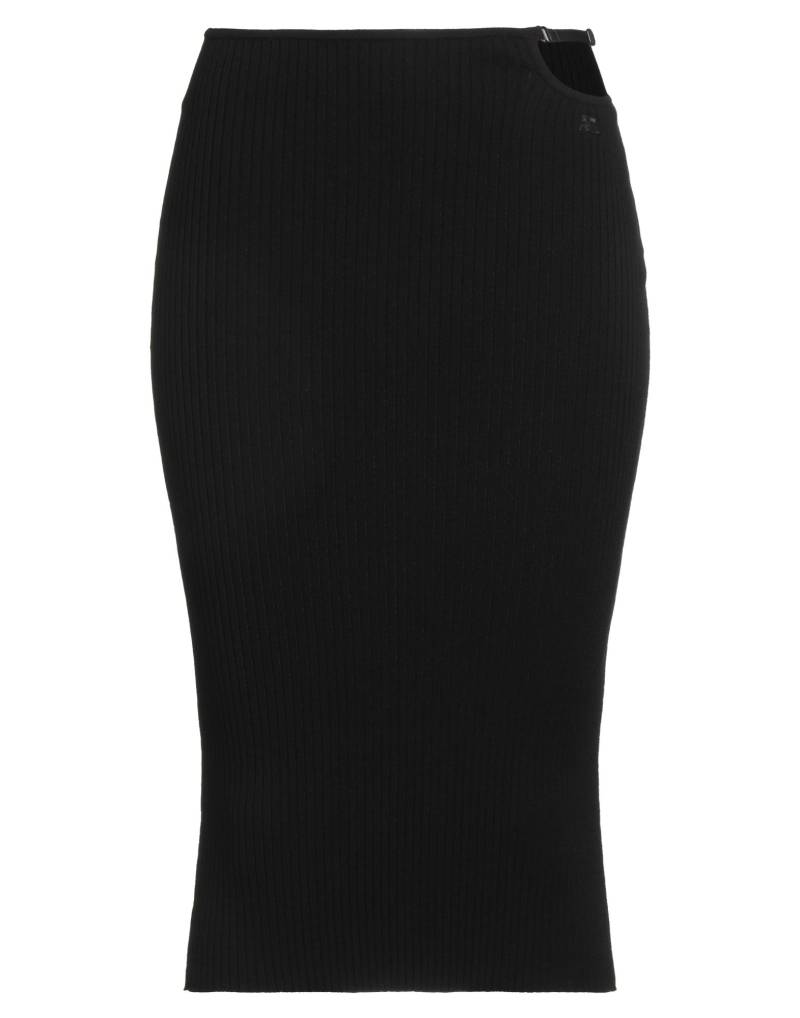 COURRÈGES Midi-rock Damen Schwarz von COURRÈGES