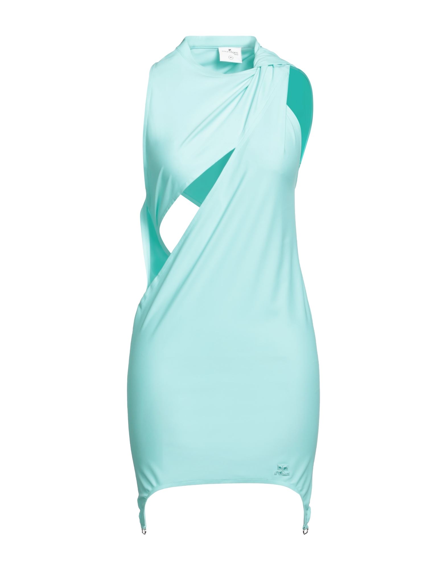 COURREGES Mini-kleid Damen Tūrkis von COURREGES